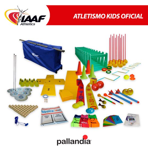 Kit Infantil Iniciação Atletismo - Oficial IAAF - Pallandia