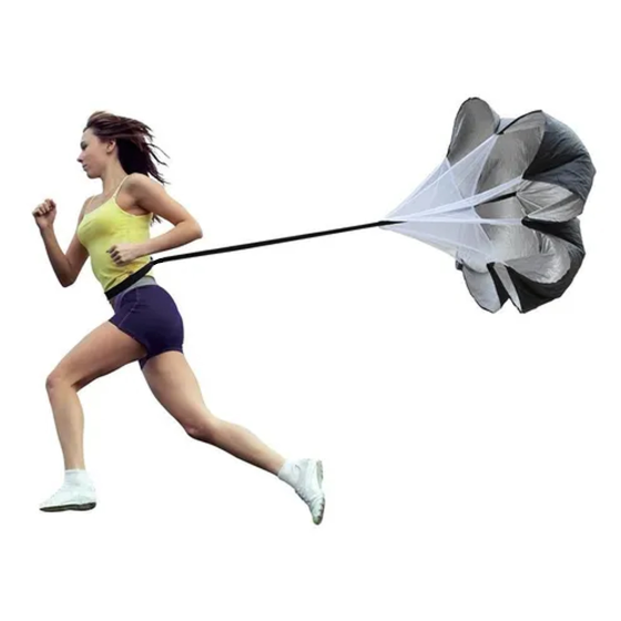 Paraquedas para Treinos de Velocidade e Força - 1m - Maxwel