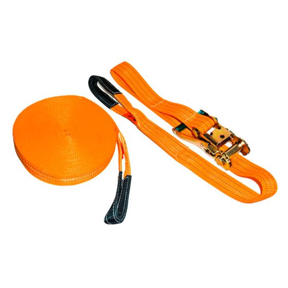 Kit Slackline - 10m - Azul Esportes