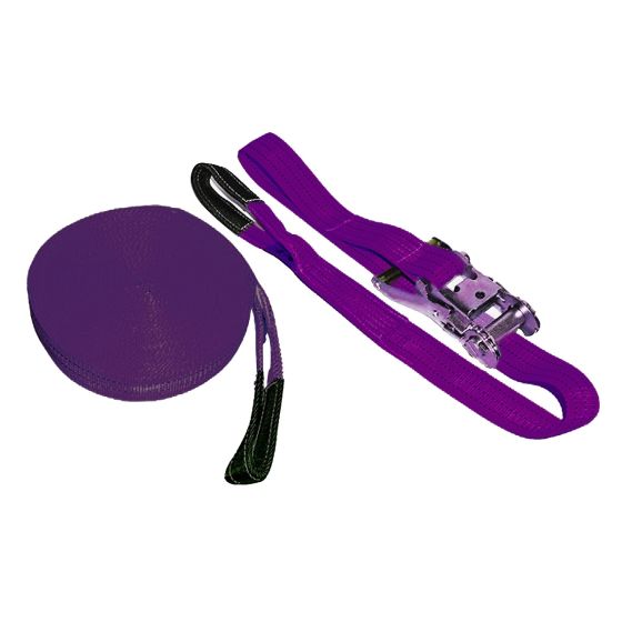 Kit Slackline - 15m - Azul Esportes