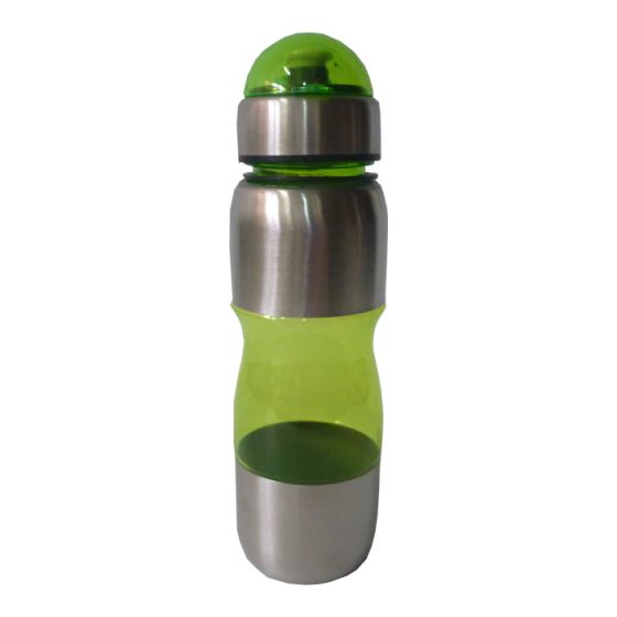 Squeeze Acrílico com Inox - 600 ml - Verde
