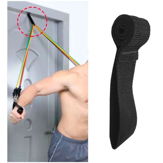 Suporte de Porta para Super Band e Elástico Extensor - Azul Esportes