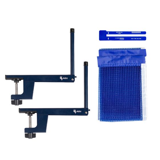 Kit De Tênis De Mesa Com Suporte, Rede e Régua, Modelo Rosca - Athi