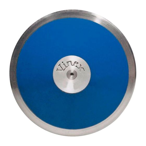 Disco Atletismo Aço/ABS 0,75kg - Lo Spin DSB-P75 - Vinex
