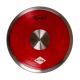 Disco Atletismo Aço/ABS 0,75kg - Vermelho - Athi