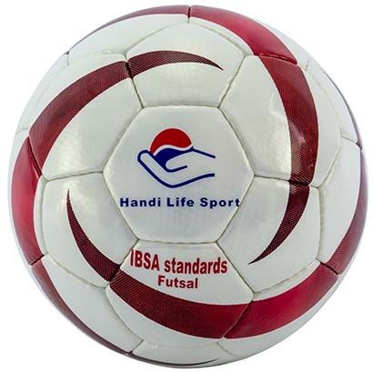 Bola Futebol de 5 com 6 Guizos - Oficial IBSA - Handi Life