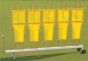 Barreira Móvel Treinamento Faltas Futebol - 5 Bonecos - Vinex
